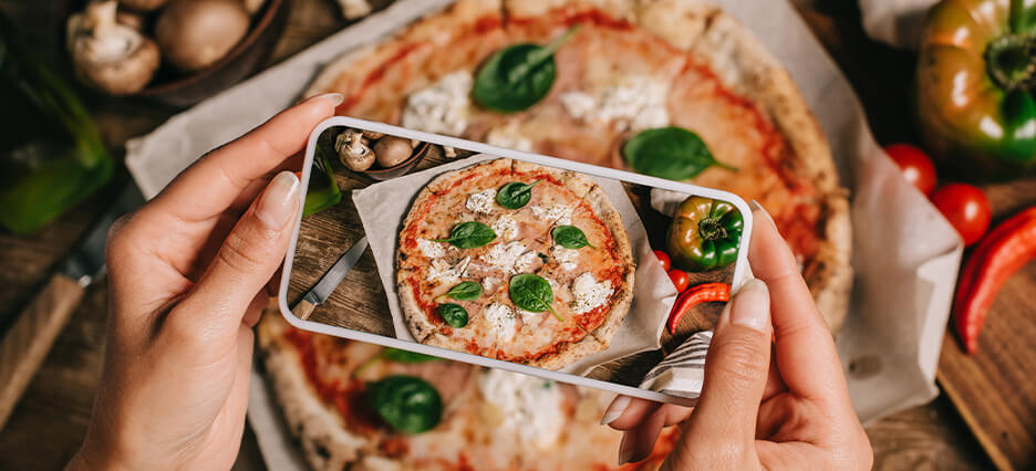 Produktfotografie am Beispiel einer Pizza
