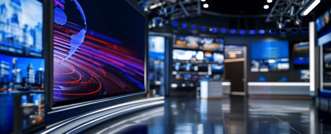 Studio eines News Providers