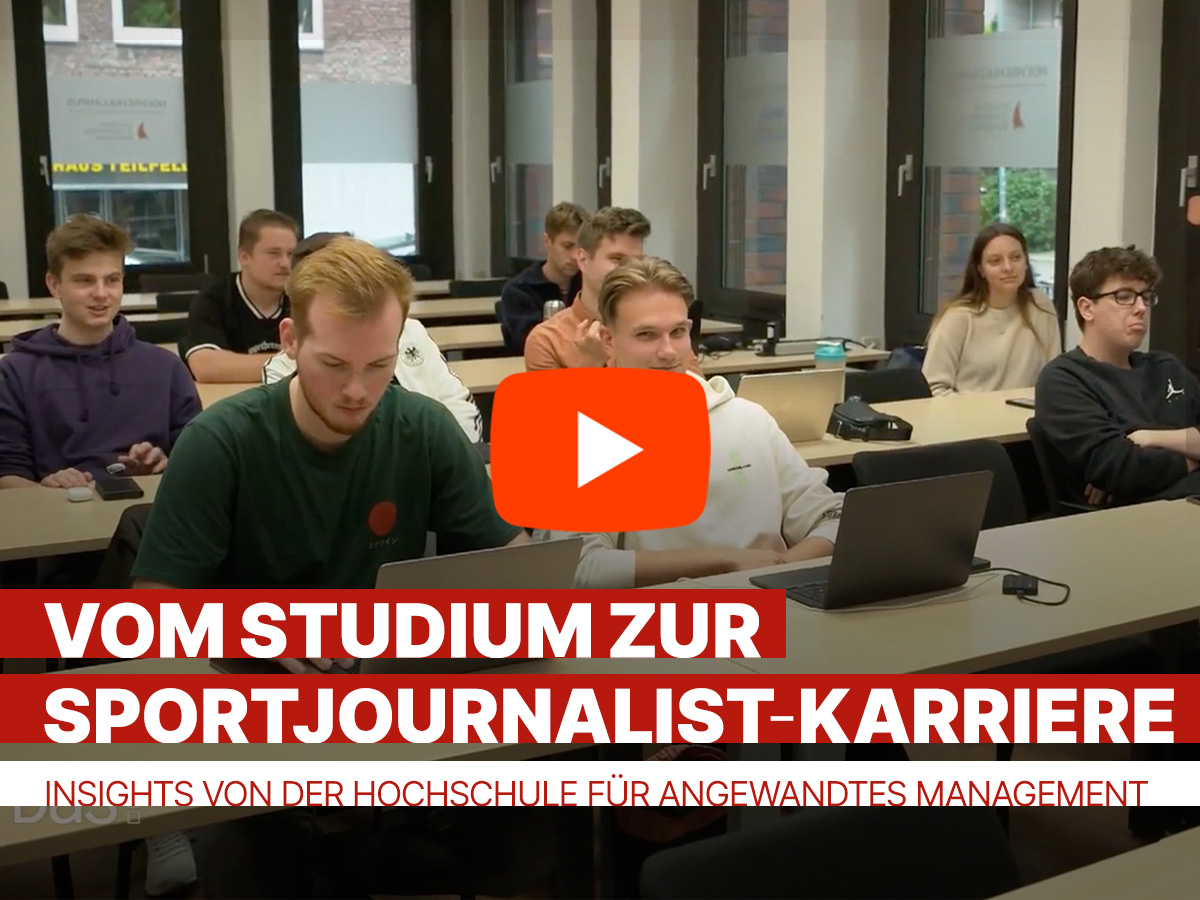 Traumjob Sportreporter? Der NDR stellt das Sportjournalismus Studium an der HAM vor!