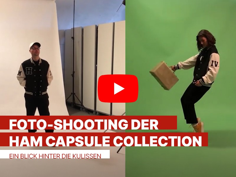 Foto-Shooting der HAM Capsule Collection - Ein Blick hinter die Kulissen